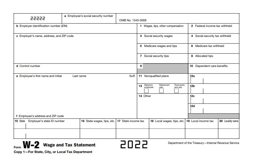 W2 Form 2022 Free Online Forms