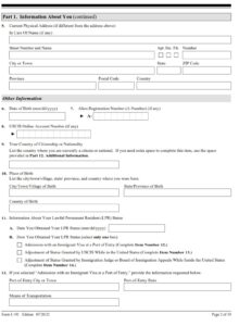 I-191 Form