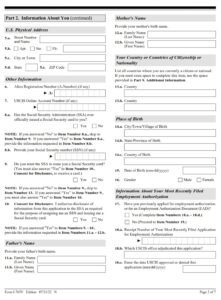 I-765V Form - Page 2