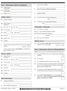 I-864EZ Form - Page 2