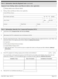 I-956F Form - Page 2