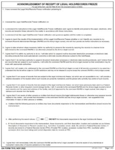 DA Form 7915 - Page 1