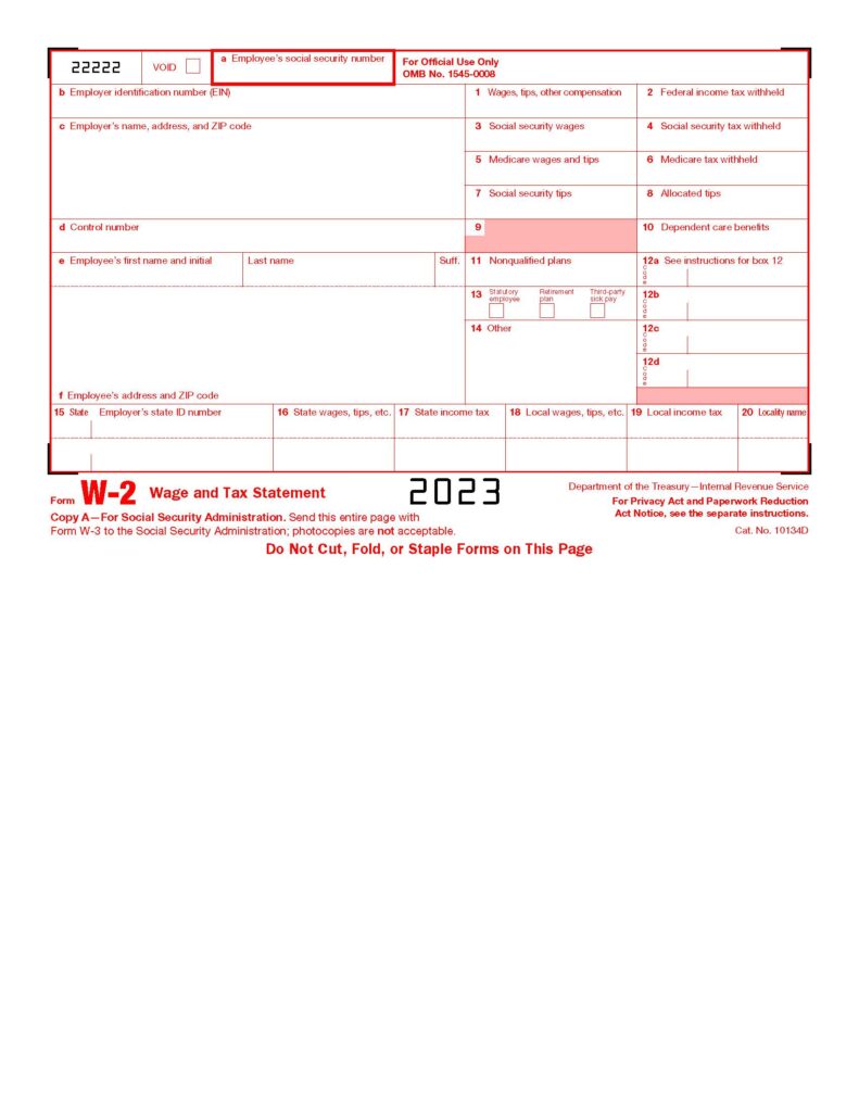 W2 Form 2023 Printable A Complete Guide_Page_02 | Free Online Forms