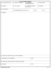 DA Form 1058 - Page 2