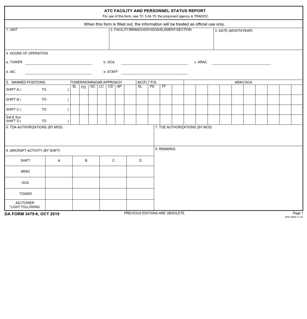 DA Form 3479-6