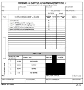 DA Form 7857 Page 1