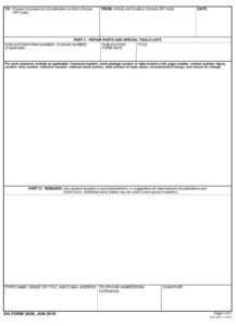 DA Form 2028 - Page 2