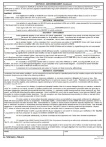 DA Form 5435-1 - Page 2 | Free Online Forms