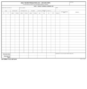 DA Form 1713-2 - Page 1