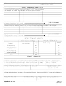 DA Form 3355 - Page 2