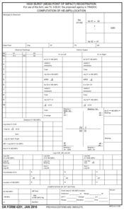 DA Form 4201 - Page 1