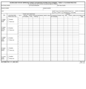 DA Form 7541-1-11 - Page 1