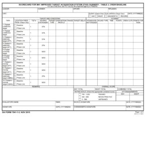 DA Form 7541-1-3 - Page 1