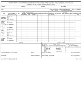 DA Form 7541-1-6 - Page 1