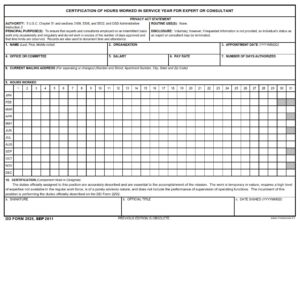 DD Form 2525