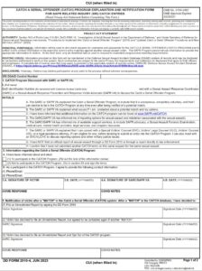 DD Form 2910-4 - Page 1