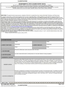 DD Form 2995 - Page 1