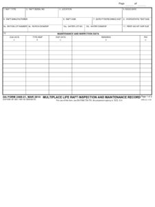 DA Form 2408-21 - Page 1