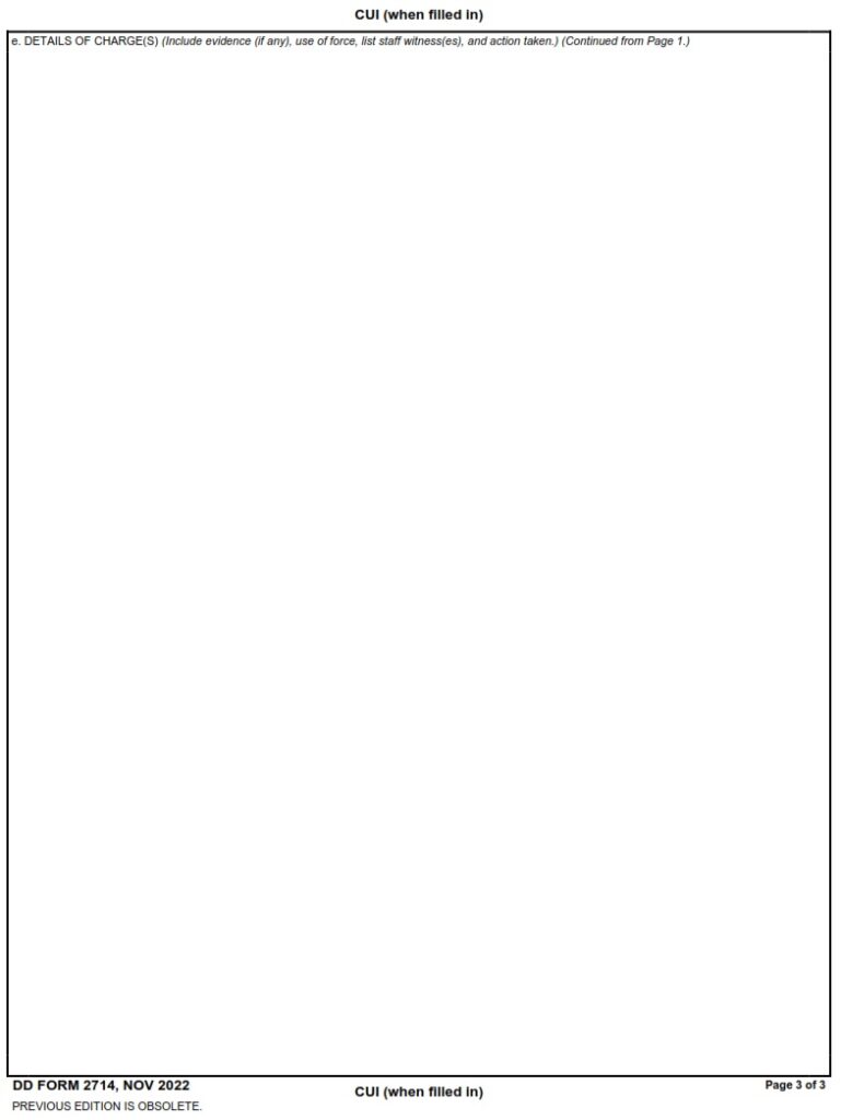 DD Form 2714 Prisoner Disciplinary Report Action Free Online Forms fillable-online-dd-form-2413-fill-online-printable-fillable-blank