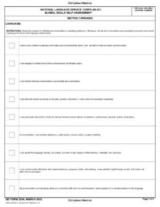 DD Form 2934 - Page 3