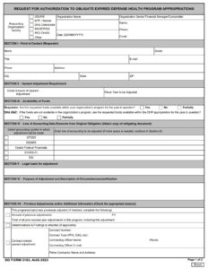 DD Form 3183 - Page 1