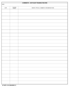 AF Form 4110