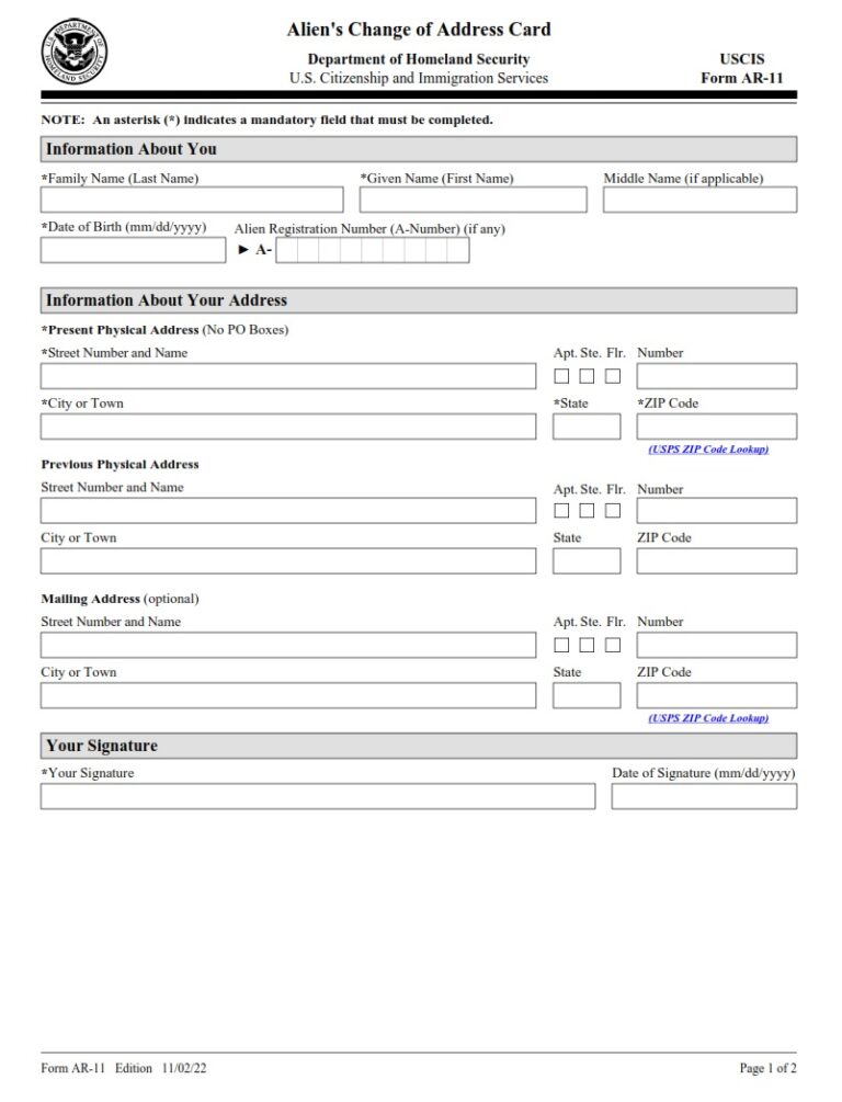 ar-11-form-alien-s-change-of-address-card-free-online-forms