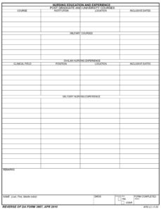 DA Form 3887 - Page 2