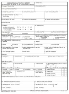 DA Form 4379