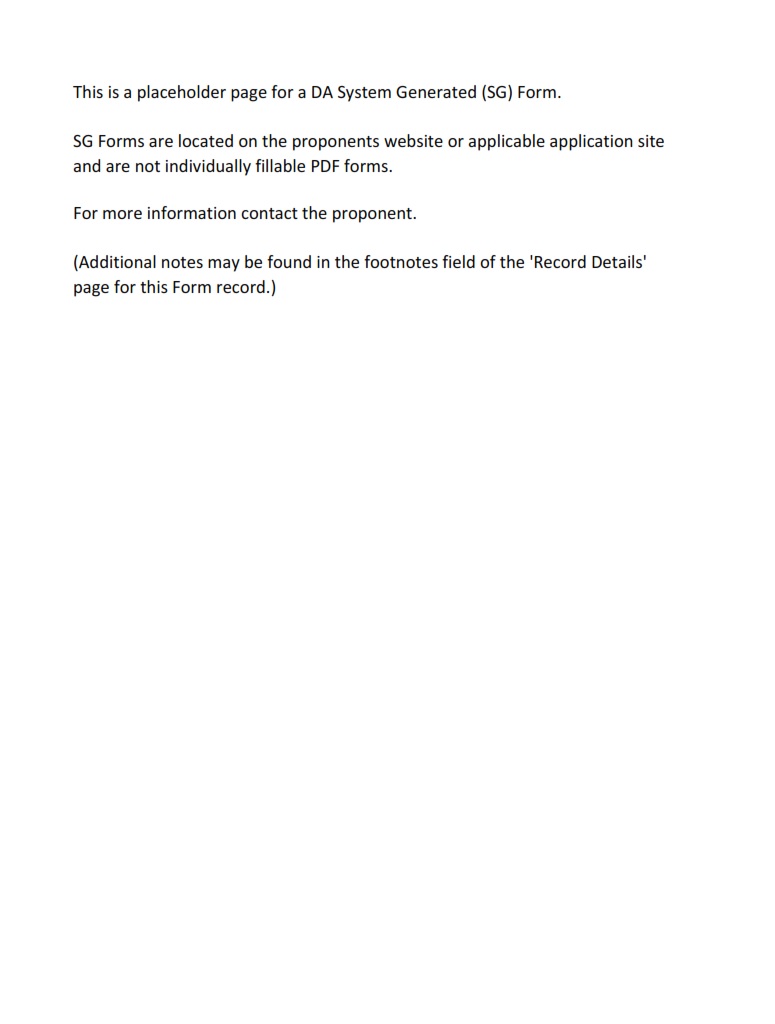 DA Form 4379 SG Ammunition Malfunction Report Free Online Forms