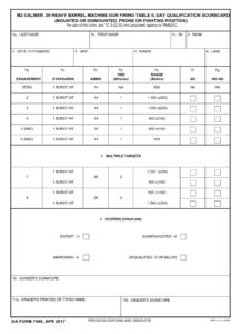 DA Form 7449