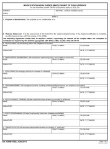 DA Form 7592 - Page 1
