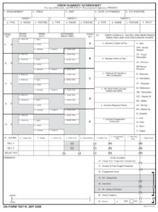 DA Form 7657-R