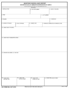 DA Form 984 - Page 1