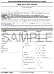 DD Form 3024