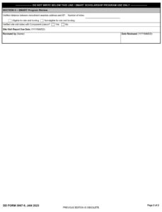 DD Form 3067-9 - Page 2