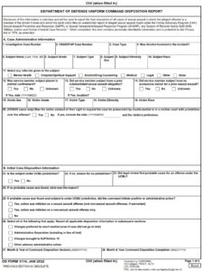 DD Form 3114 - Page 1