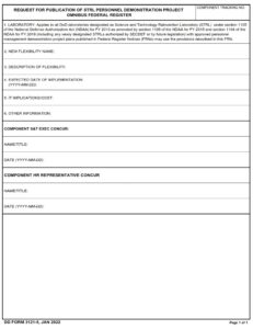 DD Form 3121-5