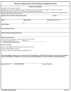 DD Form 3165