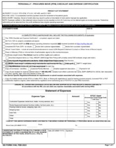 DD Form 3166 1