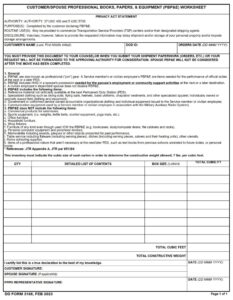DD Form 3168
