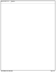 DD Form 3178 - Page 2
