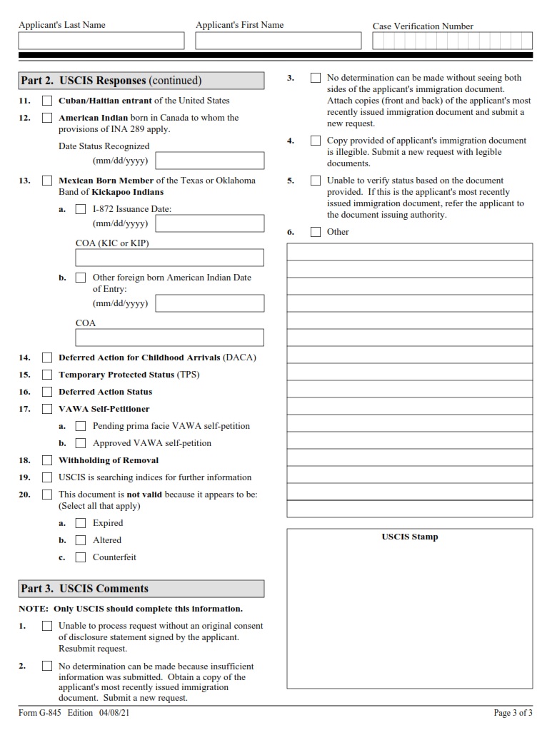G-845 Form - Page 3