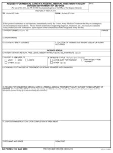DA Form 4159 - Page 1