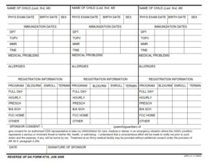 DA Form 4719 - Page 2