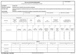 DA Form 5462