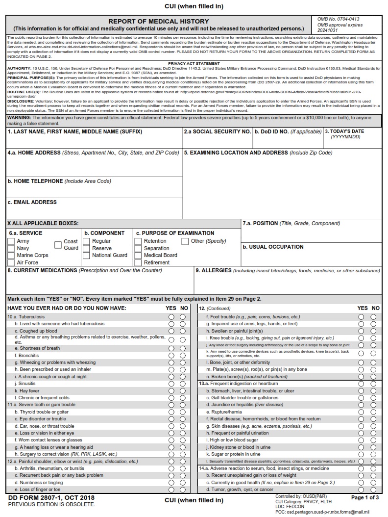 DD Form 2817 1 Evidence Custody Property Tag Free Online Forms