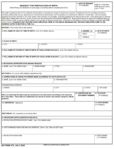 DD Form 372