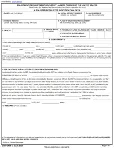 DD Form 4