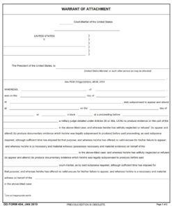 DD Form 454 - Page 1